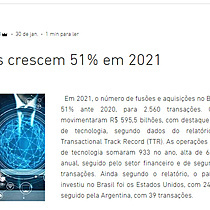 Fuses crescem 51% em 2021